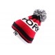 Bonnet NY Rouge, Blanc et Noir avec pompon ANCIENNES COLLECTIONS divers