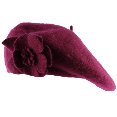 Béret Mode Léon Montane Bordeaux pour femme ANCIENNES COLLECTIONS divers