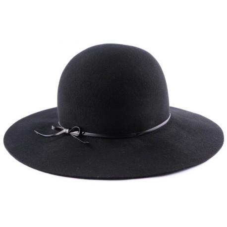 Chapeau Feutre Harbourg Noir ANCIENNES COLLECTIONS divers