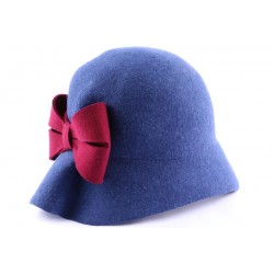 Chapeau Feutre Loli Bleu et rouge ANCIENNES COLLECTIONS divers