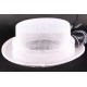 Chapeau de Mariée Melle en Sisal Blanchi ANCIENNES COLLECTIONS divers