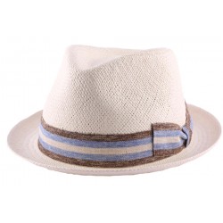 Chapeau Panama Archie en coloris Ecru ANCIENNES COLLECTIONS divers