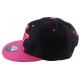 Snapback NY Noire et visière Rose ANCIENNES COLLECTIONS divers