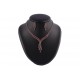 Collier Emilia en Strass Bordeaux ANCIENNES COLLECTIONS divers