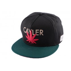 Snapback Cayler & Sons Noir avec feuille ANCIENNES COLLECTIONS divers