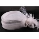 Chapeau mariage Calot Cioly blanc ANCIENNES COLLECTIONS divers