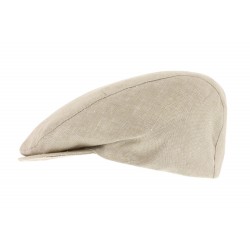 Casquette Plate Herman Uni Beige ANCIENNES COLLECTIONS divers