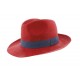 Chapeau paille Herman Headwear Rouge ANCIENNES COLLECTIONS divers