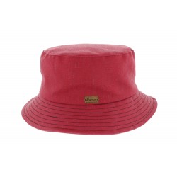 Chapeau pluie Rain Catarina Rouge Lin Huilé ANCIENNES COLLECTIONS divers