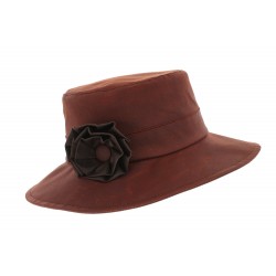 Chapeau pluie Rain Sol Rouille Coton Huilé ANCIENNES COLLECTIONS divers