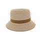 Chapeau de paille Romy Marron ANCIENNES COLLECTIONS divers