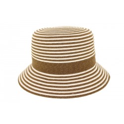 Chapeau de paille Romy Marron ANCIENNES COLLECTIONS divers