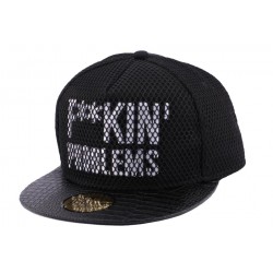 Snapback JBB Couture Problem Noire Filet Noir ANCIENNES COLLECTIONS divers