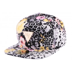 Snapback NY Léopard et Rose ANCIENNES COLLECTIONS divers