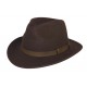 Chapeau feutre River marron ANCIENNES COLLECTIONS divers