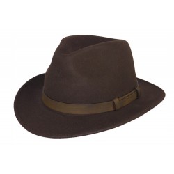 Chapeau feutre River marron ANCIENNES COLLECTIONS divers