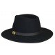 Chapeau feutre Herman Elegant noir ANCIENNES COLLECTIONS divers