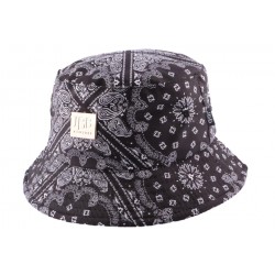 Bob JBB Couture en tissu bandana noir ANCIENNES COLLECTIONS divers