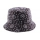 Bob JBB Couture en tissu bandana noir ANCIENNES COLLECTIONS divers