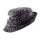 Bob JBB Couture en tissu bandana noir ANCIENNES COLLECTIONS divers