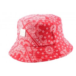 Bob JBB Couture en tissu bandana Rouge ANCIENNES COLLECTIONS divers