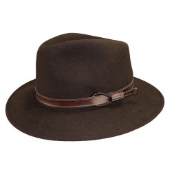 Chapeau feutre Mackinsley marron ANCIENNES COLLECTIONS divers