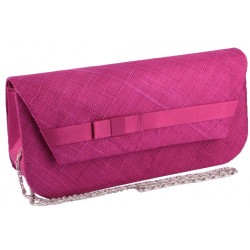 Pochette Cérémonie Estelle Fuschia ANCIENNES COLLECTIONS divers