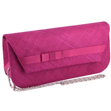 Pochette Cérémonie Estelle Fuschia ANCIENNES COLLECTIONS divers