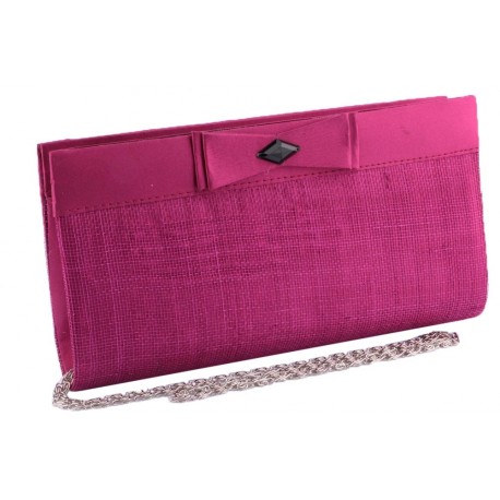 Pochette Cérémonie Mado Fuschia ANCIENNES COLLECTIONS divers