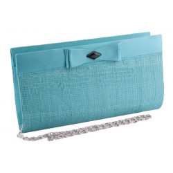 Pochette Cérémonie Mado Turquoise ANCIENNES COLLECTIONS divers