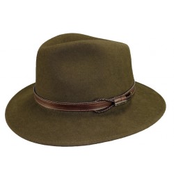 Chapeau feutre Mackinsley Vert Kaki ANCIENNES COLLECTIONS divers