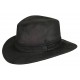 Chapeau suédine Savant Noir ANCIENNES COLLECTIONS divers