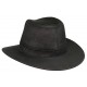 Chapeau suédine Savant Noir ANCIENNES COLLECTIONS divers