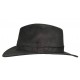 Chapeau suédine Savant Noir ANCIENNES COLLECTIONS divers