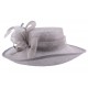 Chapeau Cérémonie Airelle en sisal Gris ANCIENNES COLLECTIONS divers