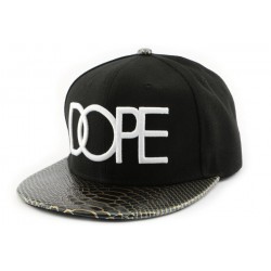 Snapback Hip Hop Noire Dope ANCIENNES COLLECTIONS divers