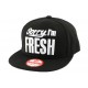 Snapback Landtaylor Sorry i'm Fresh noire ANCIENNES COLLECTIONS divers