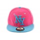 Casquette Snapback Ny Rose et bleue enfant jusqu'a 7 ans ANCIENNES COLLECTIONS divers