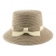 Chapeau Paille Adelie Marron ANCIENNES COLLECTIONS divers