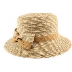 Chapeau Paille Adelie coloris Naturel ANCIENNES COLLECTIONS divers