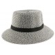 Chapeau Paille Adelie Noir ANCIENNES COLLECTIONS divers