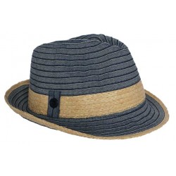 Chapeau Trilby Karsen Bleu taille unique ANCIENNES COLLECTIONS divers