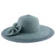 Chapeau Paille Lubly Bleu ANCIENNES COLLECTIONS divers