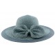 Chapeau Paille Lubly Bleu ANCIENNES COLLECTIONS divers