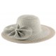 Chapeau Paille Lubly Taupe ANCIENNES COLLECTIONS divers