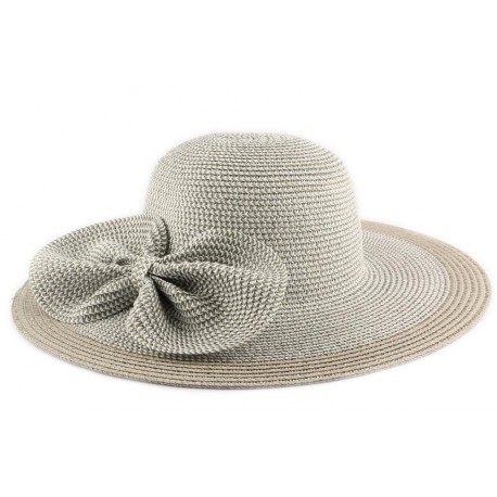 Chapeau Paille Lubly Taupe ANCIENNES COLLECTIONS divers