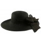 Chapeau cérémonie Storie en mottled Noire ANCIENNES COLLECTIONS divers