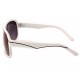 Lunettes Soleil Crazy avec monture blanche ANCIENNES COLLECTIONS divers