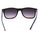 Lunettes Soleil Yacht Club Noire Monture Simili Cuir Bleu ANCIENNES COLLECTIONS divers