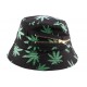 Bob Streetwear Noir feuille Verte avec ZIP ANCIENNES COLLECTIONS divers